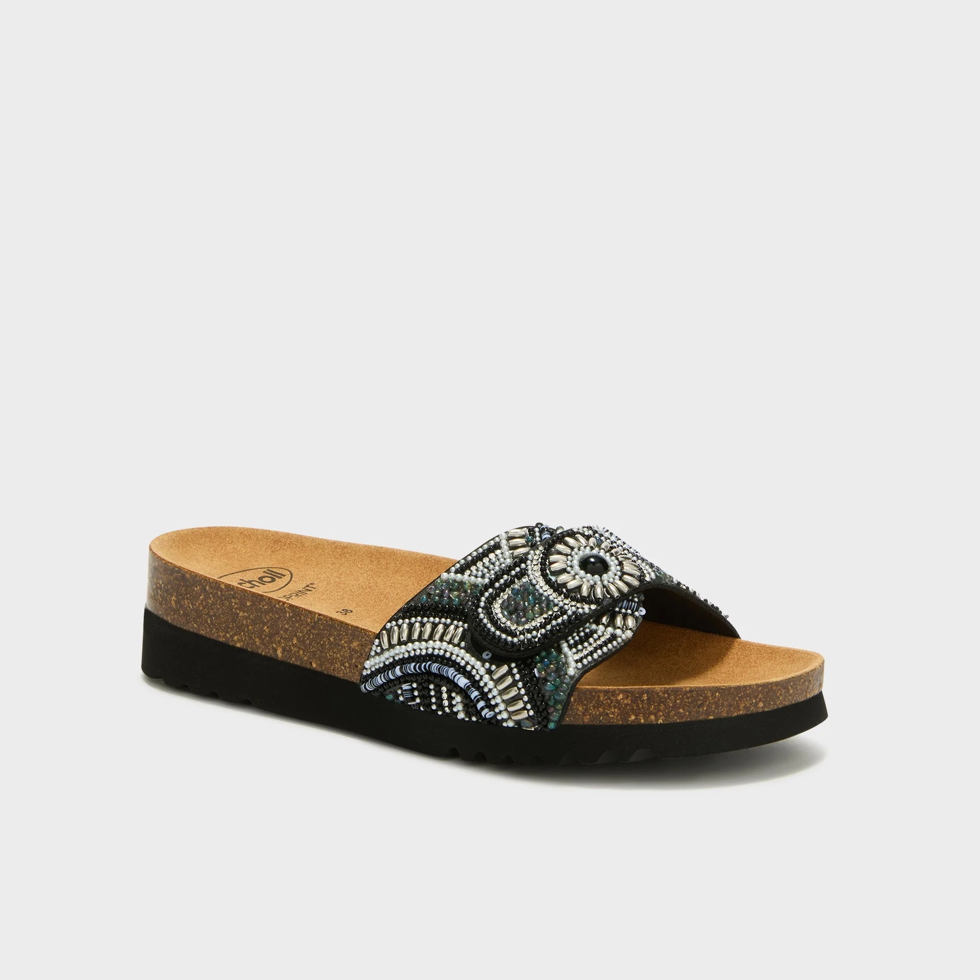 SCHOLL CADICE 1 STRAP NOIR