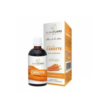 Almaflore huile de carotte 100ml - préparation au soleil et effet bonne mine