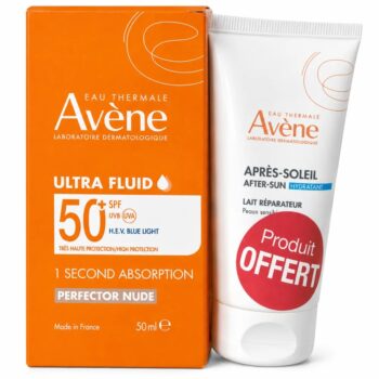 Avène Ultra Fluid Teinté SPF50+ 50ml + Lait Solaire 50ml Offert