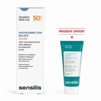 Sensilis Photocorrection Color SPF50+ + Gel Nettoyant Sensilis 55 ml Offert