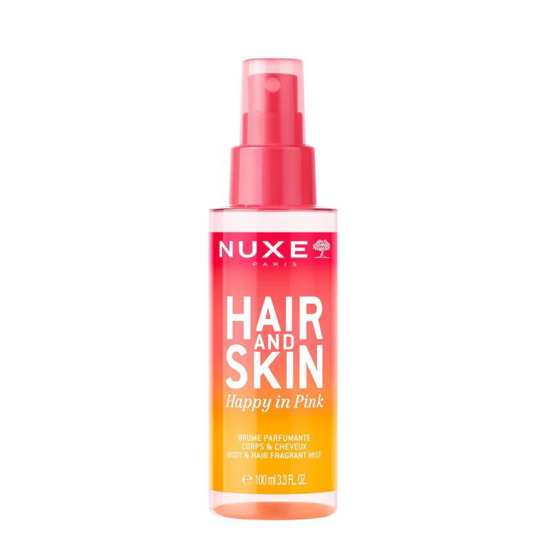 NUXE Hair & Skin Happy In Pink 100 ml – Brume Parfumante Corps & Cheveux