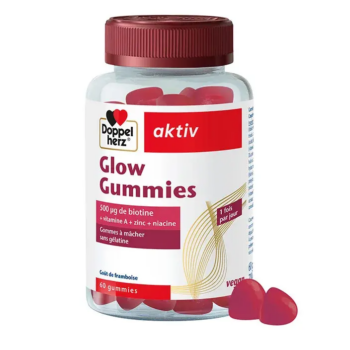 Doppelherz Aktiv Glow Gummies 60 – Biotine | Parapro Tunisie