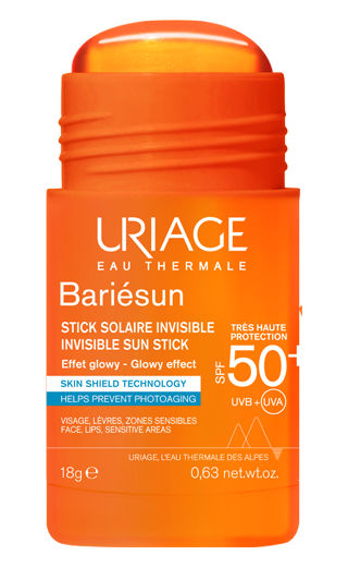 URIAGE Bariésun Stick Solaire Invisible SPF50+ 18 g – Très Haute Protection Solaire