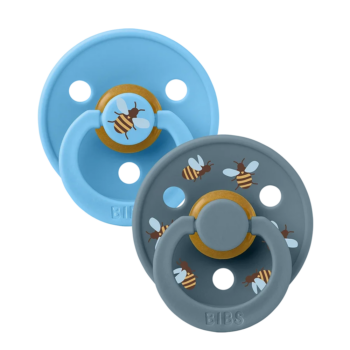 BIBS SUCETTE COLOUR PACIFIER BREEZE MIX 0-6 MOIS LOT DE 2