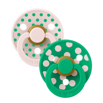 BIBS SUCETTE COLOUR PACIFIER PETAL CACTUS 0-6 MOIS LOT DE 2