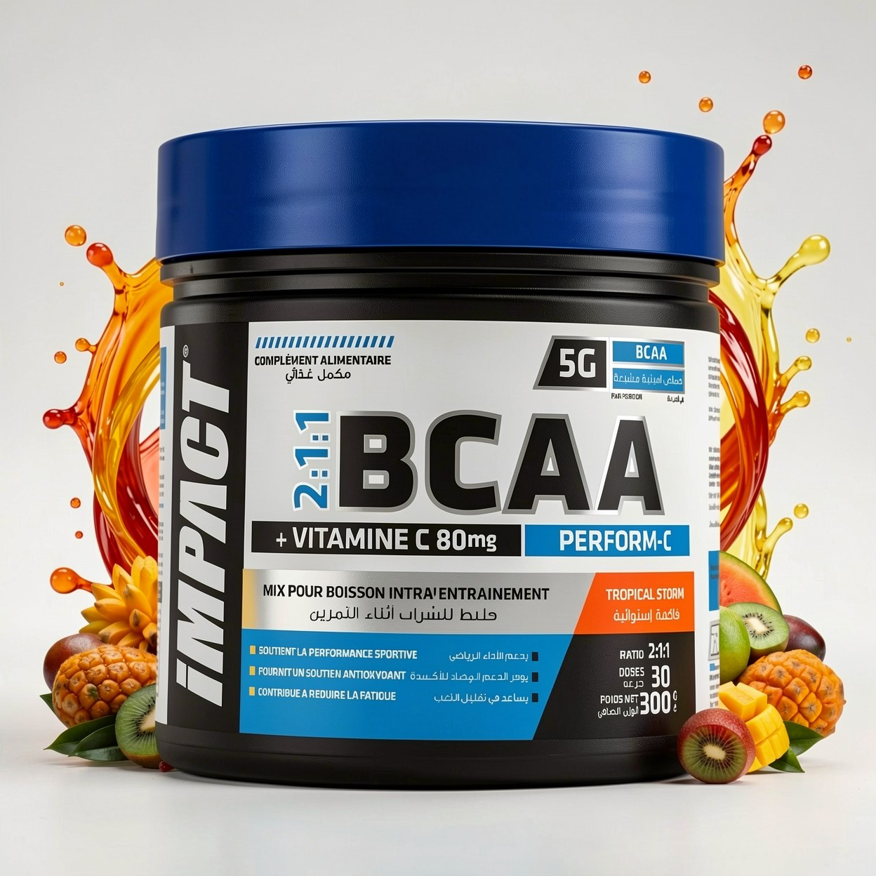 IMPACT NUTRITION BCAA 2:1:1 PERFORM-C