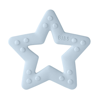 BIBS ANNEAU DE DENTITION BABY BITIE STAR BABY BLUE