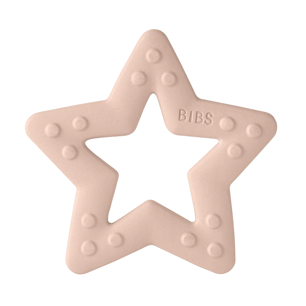 BIBS ANNEAU DE DENTITION BABY BITIE STAR BLUSH