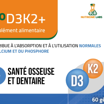 BIO D3K2+ Gélules B/60 Nutriome Labs