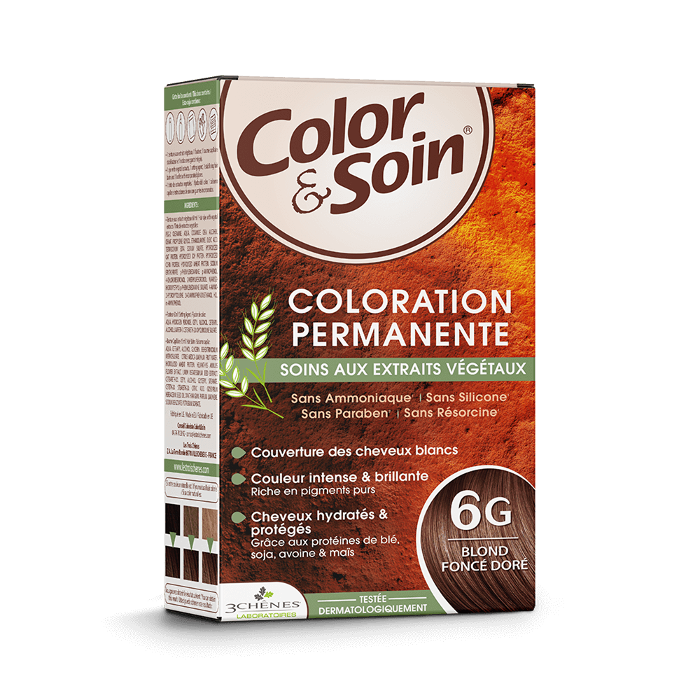 3 Chênes Color & Soin coloration 6G Blond Foncé Doré
