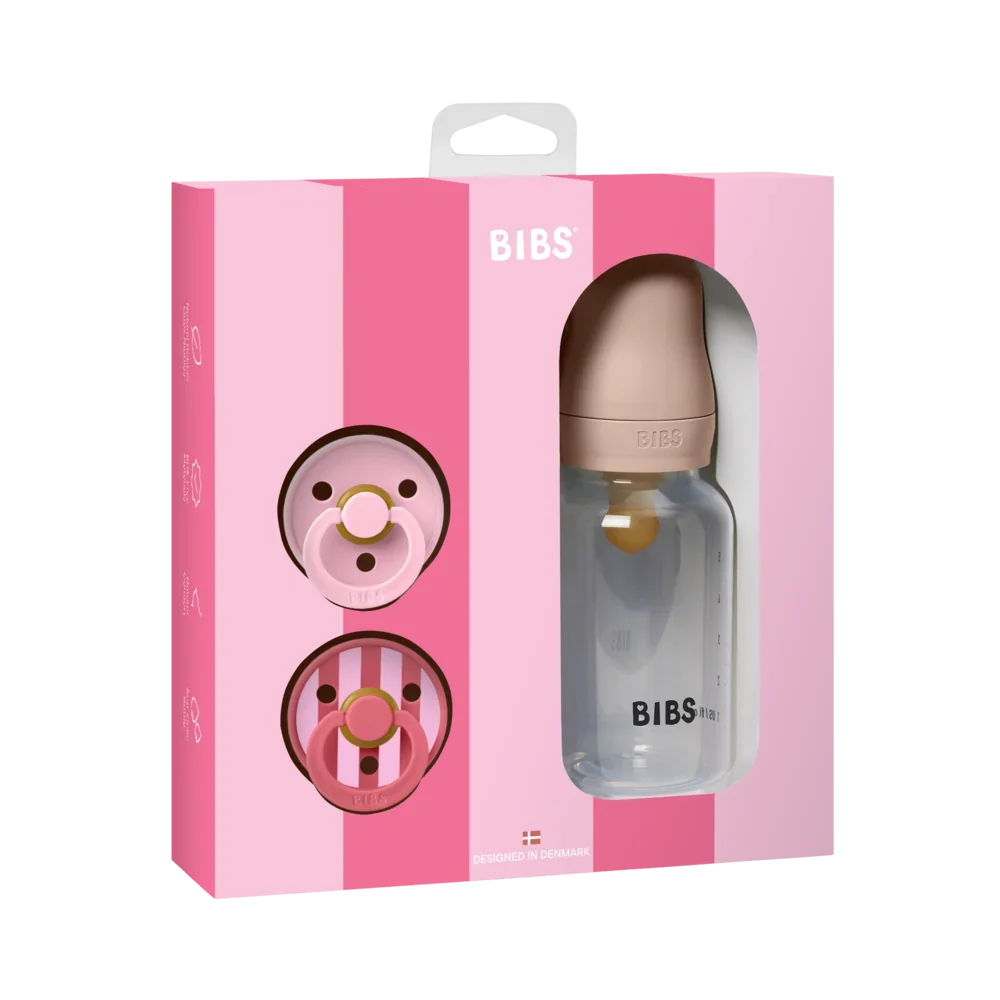 BIBS COFFRET SPRINKLE BLUSH-ROSE
