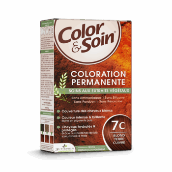 3 Chênes Color & Soin coloration 7C Blond Terre Cuivré
