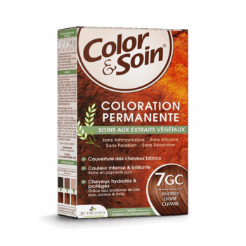 3 Chênes Color & Soin coloration 7GC Blond Doré Cuivré