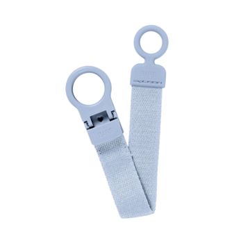 BIBS CLIP LOOP DUSTY BLUE