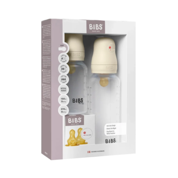 BIBS COFFRET BIBERON LATEX 150ML + 270ML IVORY