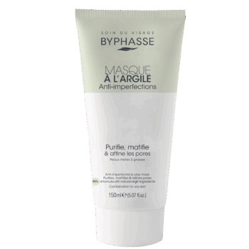 BYPHASSE MASQUE À L'ARGILE ANTI-IMPERFECTIONS 150ML