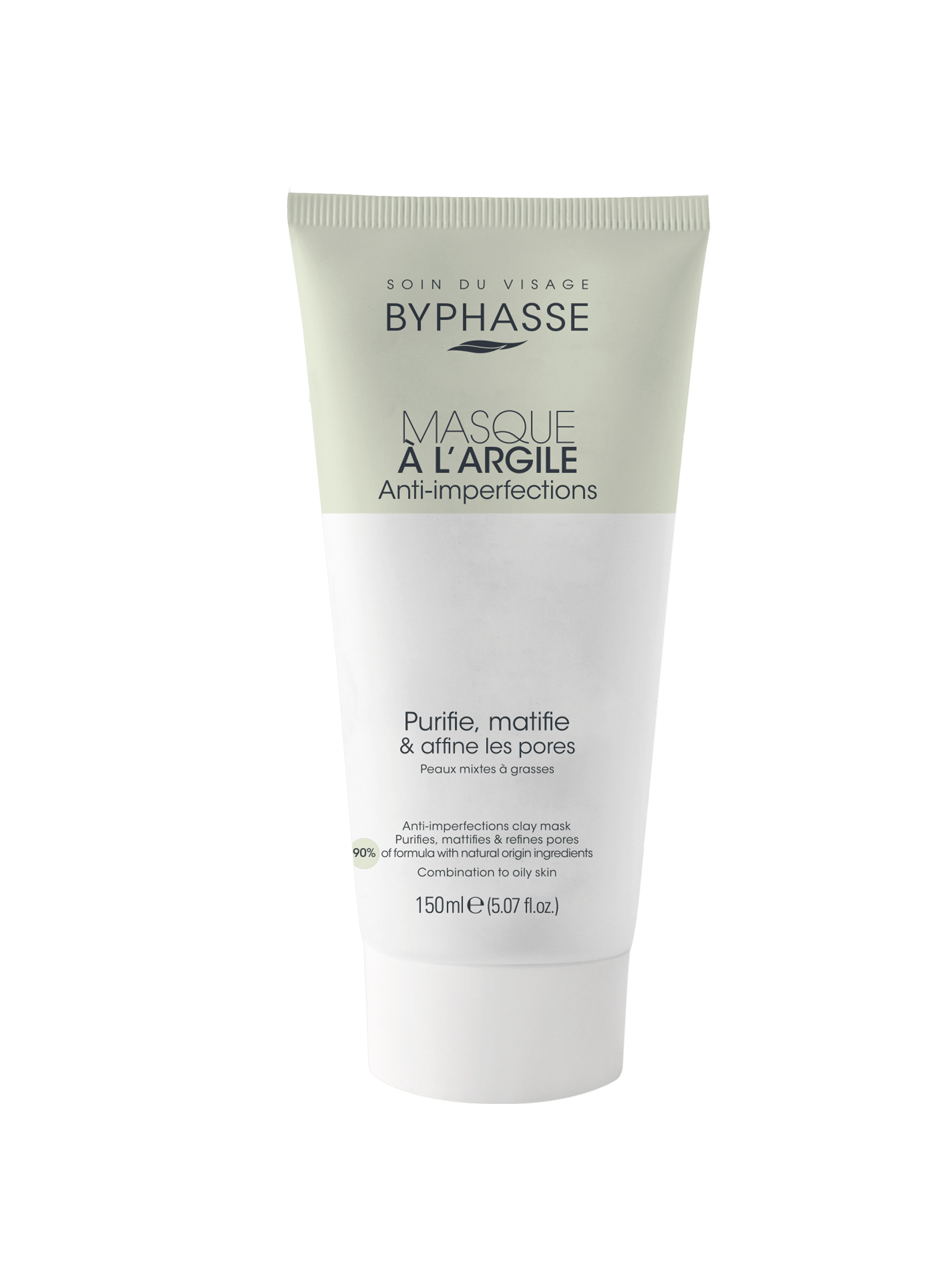 BYPHASSE MASQUE À L'ARGILE ANTI-IMPERFECTIONS 150ML
