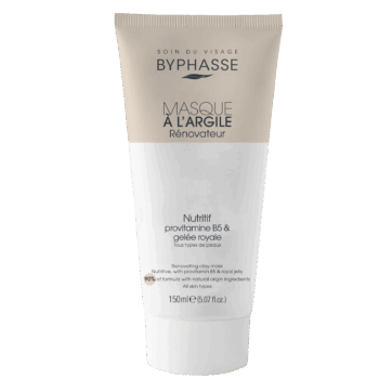 BYPHASSE MASQUE À L'ARGILE RÉNOVATEUR NUTRITIF 150ML