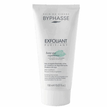 BYPHASSE HOME SPA EXPERIENCE EXFOLIANT PURIFIANT PEAUX MIXTES À GRASSES 150ML