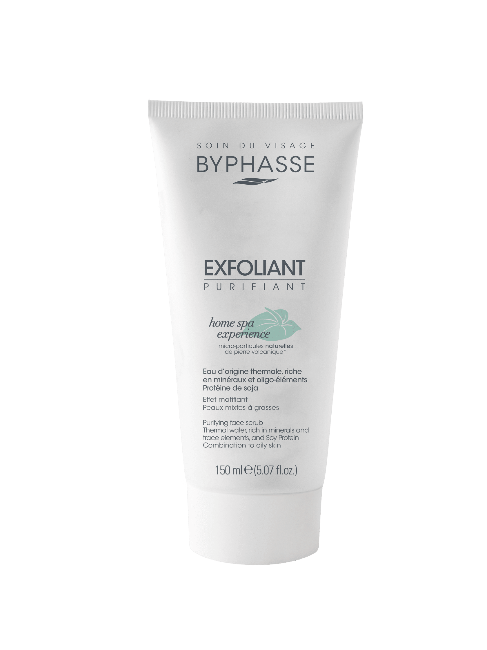 BYPHASSE HOME SPA EXPERIENCE EXFOLIANT PURIFIANT PEAUX MIXTES À GRASSES 150ML