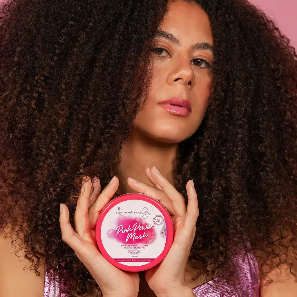 LES SECRETS DE LOLY PINK POWER MASQUE RESTRUCTURANT 300ML