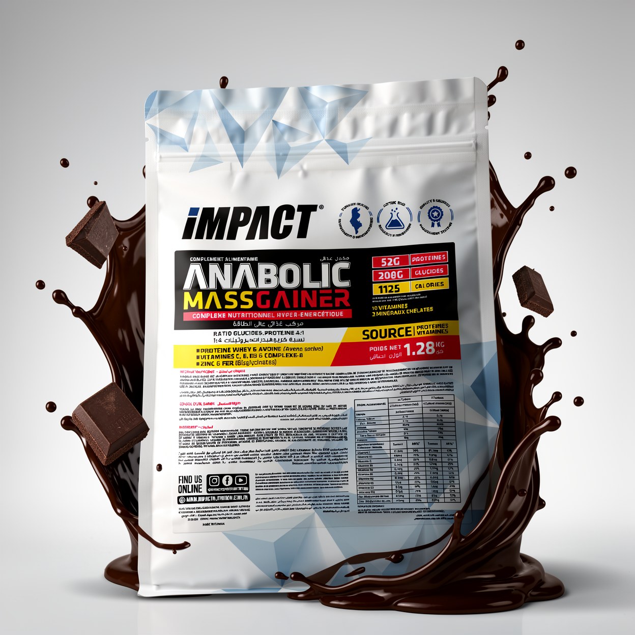 IMPACT NUTRITION ANABOLIC MASS GAINER