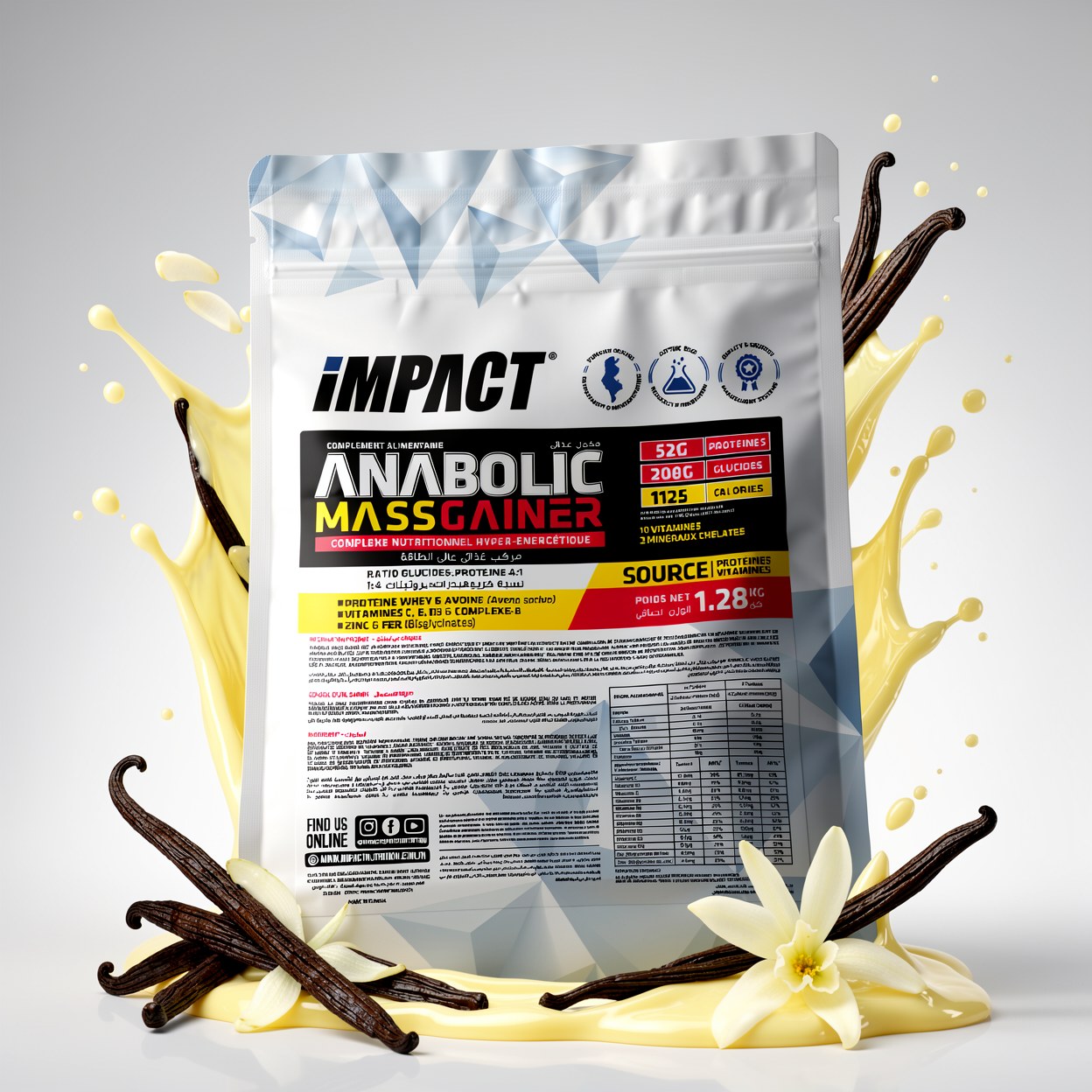 IMPACT NUTRITION ANABOLIC MASS GAINER