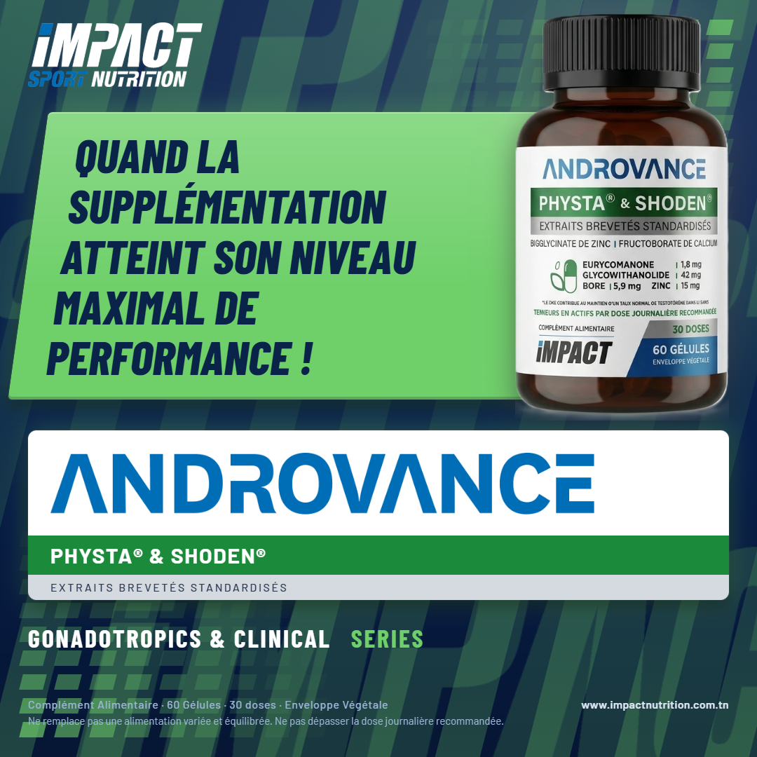 IMPACT NUTRITION ANDROVANCE TESTO - PHYSTA® & SHODEN®