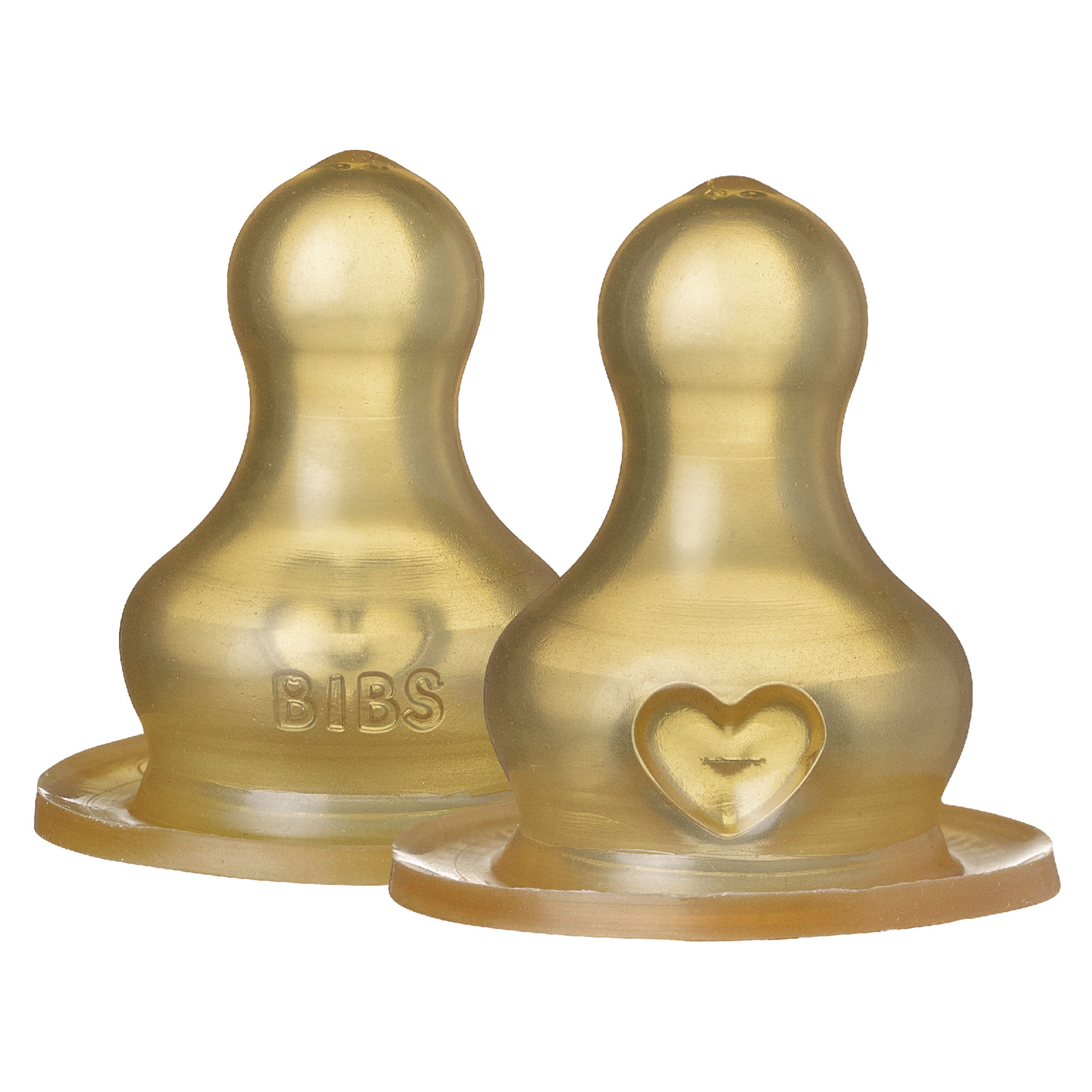 BIBS TETINE BIBERON SLOW FLOW - NIPPLE KIT SLOW FLOW