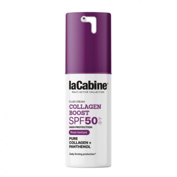 LA CABINE FLUID CREAM COLLAGEN BOOST SPF50 30ML – CRÈME FLUIDE SOLAIRE