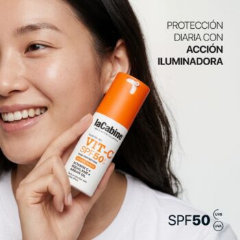 LA CABINE FLUID GEL VIT-C INVISIBLE SPF50 30ML – FLUIDE SOLAIRE ÉCLAT