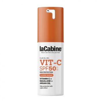 LA CABINE FLUID GEL VIT-C INVISIBLE SPF50 30ML – FLUIDE SOLAIRE ÉCLAT