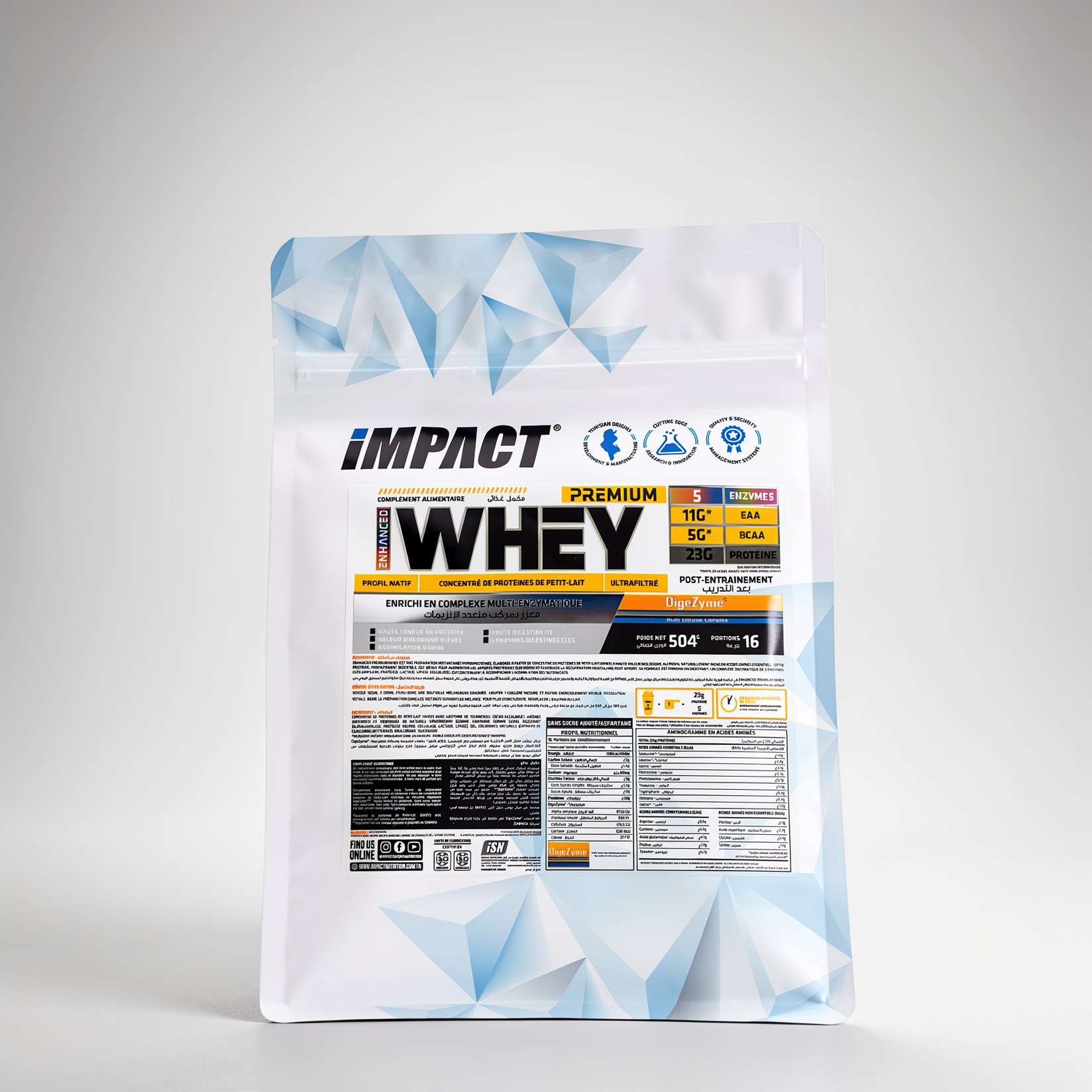IMPACT NUTRITION PREMIUM WHEY ENHANCED