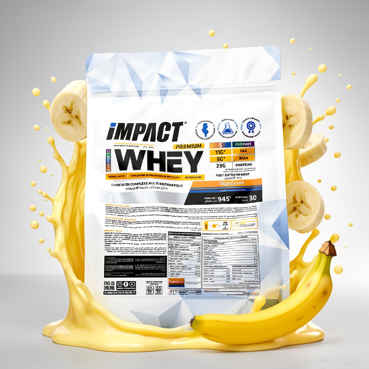 IMPACT NUTRITION PREMIUM WHEY ENHANCED