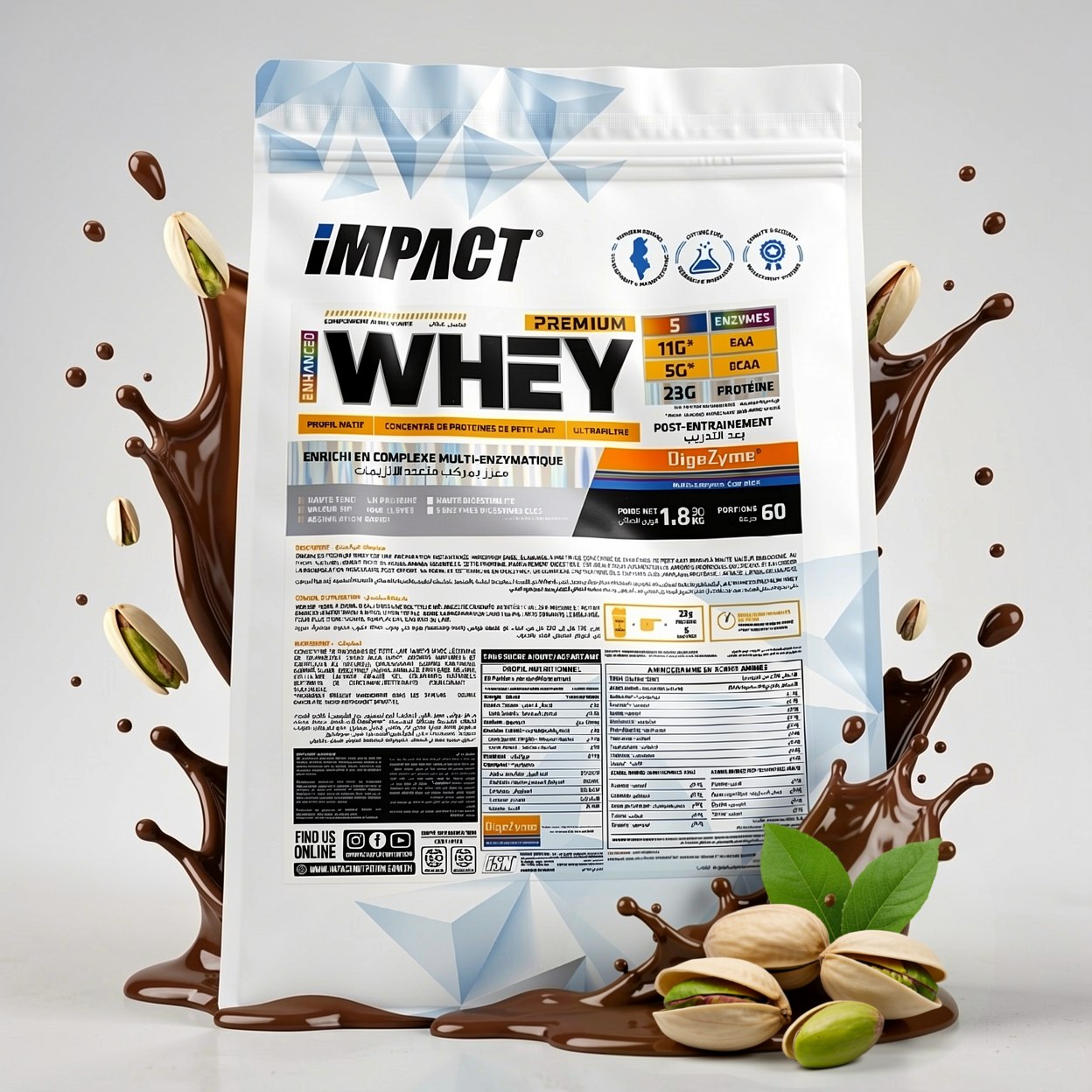 IMPACT NUTRITION PREMIUM WHEY ENHANCED