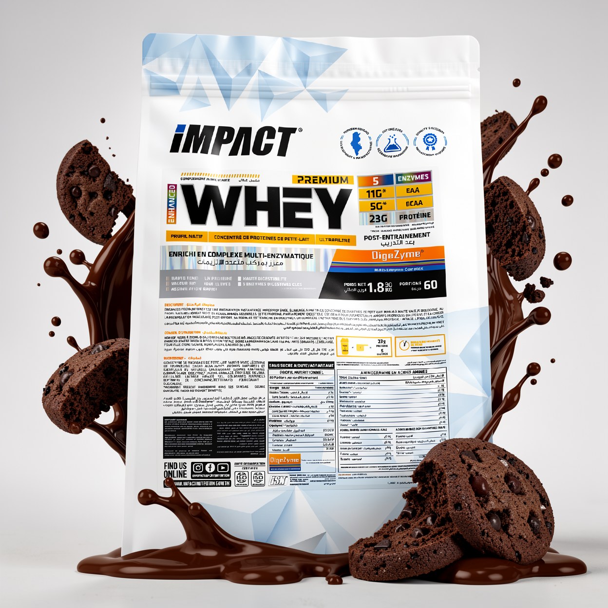 IMPACT NUTRITION PREMIUM WHEY ENHANCED