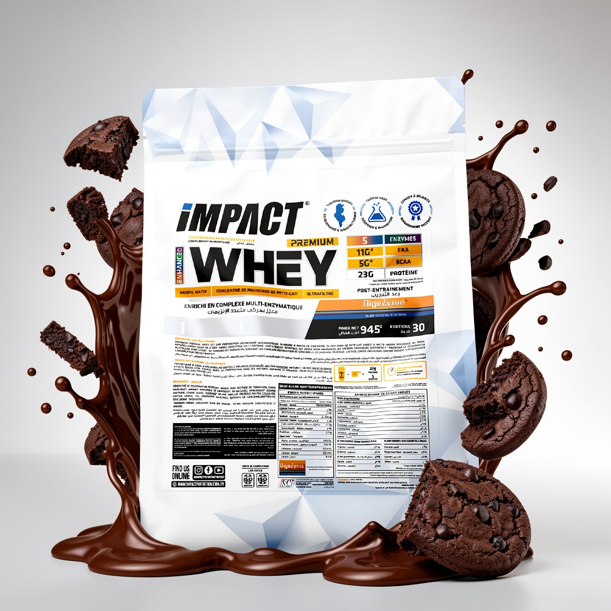 IMPACT NUTRITION PREMIUM WHEY ENHANCED