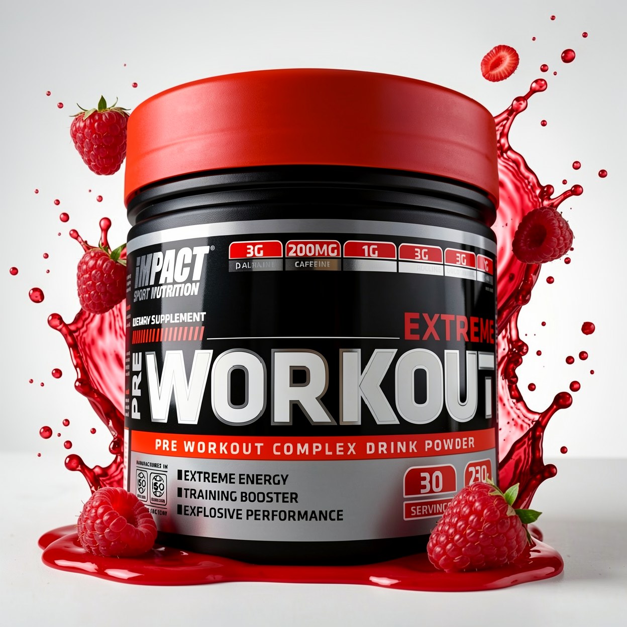 IMPACT NUTRITION EXTREME PRE WORKOUT
