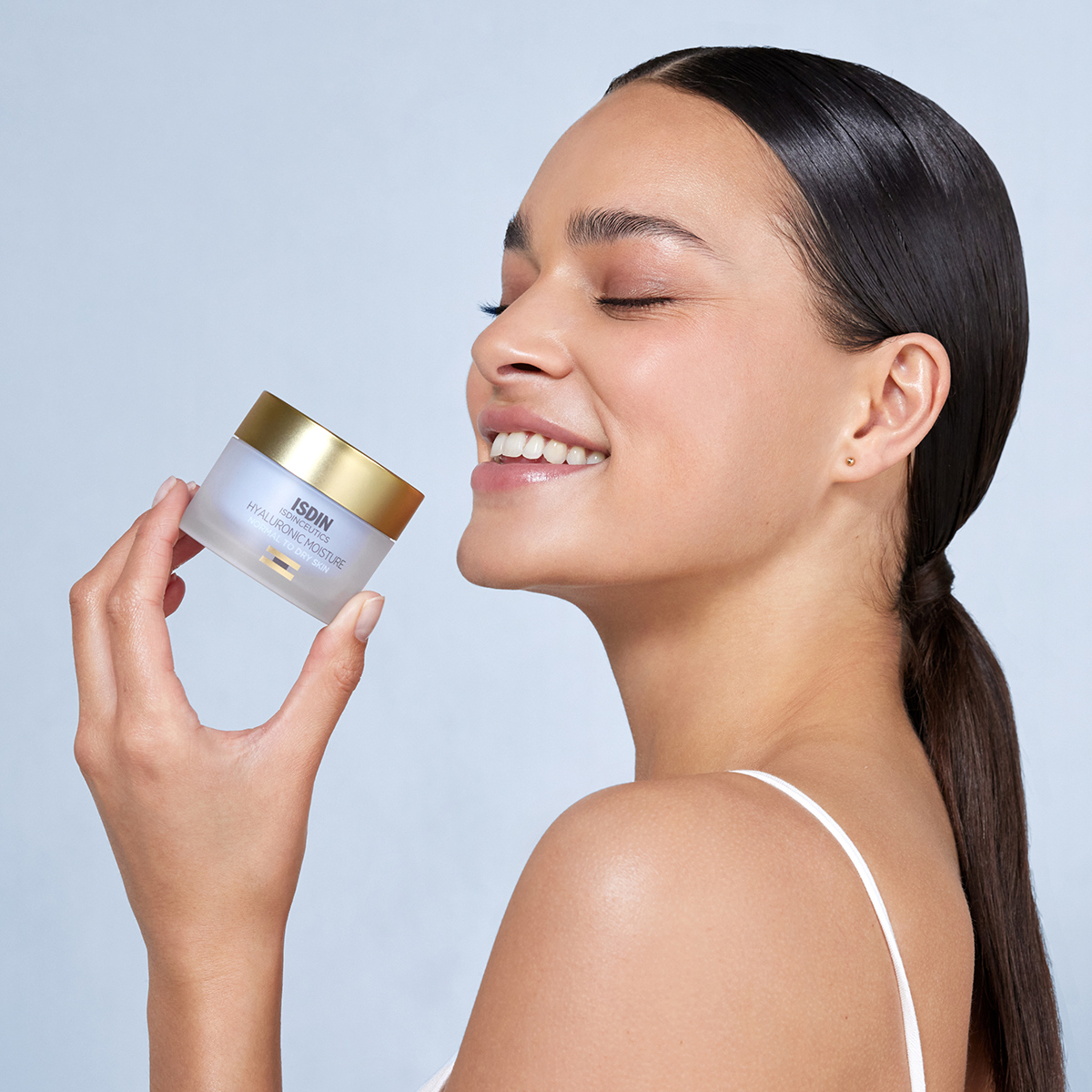 ISDINCEUTICS HYALURONIC MOISTURE CRÈME PEAUX NORMALES À SÈCHES 50G