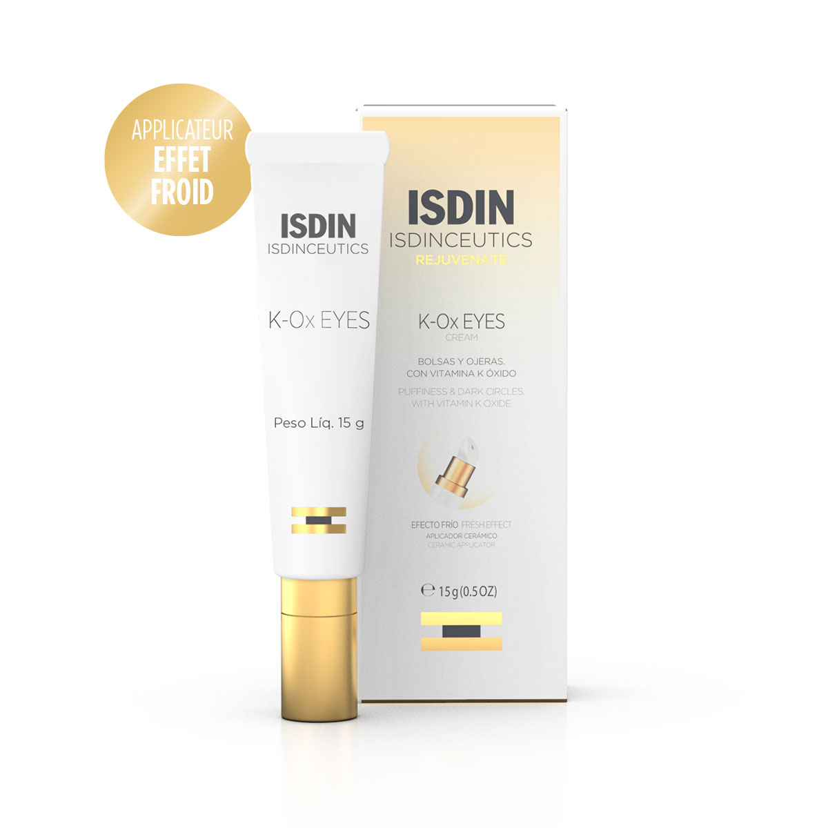ISDINCEUTICS K-OX EYES CONTOUR DES YEUX ANTI-POCHES ET ANTI-CERNES 15G