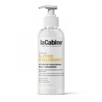 LA CABINE CLEANSING GEL 5X PURE HYALURONIC 250ML – GEL NETTOYANT HYDRATANT