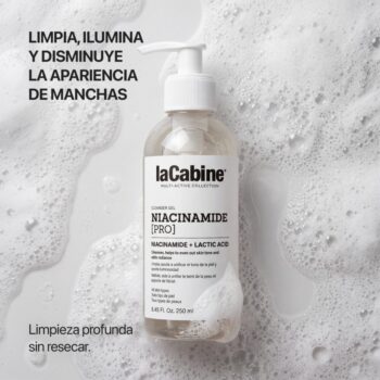 LA CABINE CLEANSING GEL NIACINAMIDE PRO 250ML – GEL NETTOYANT ÉCLAT