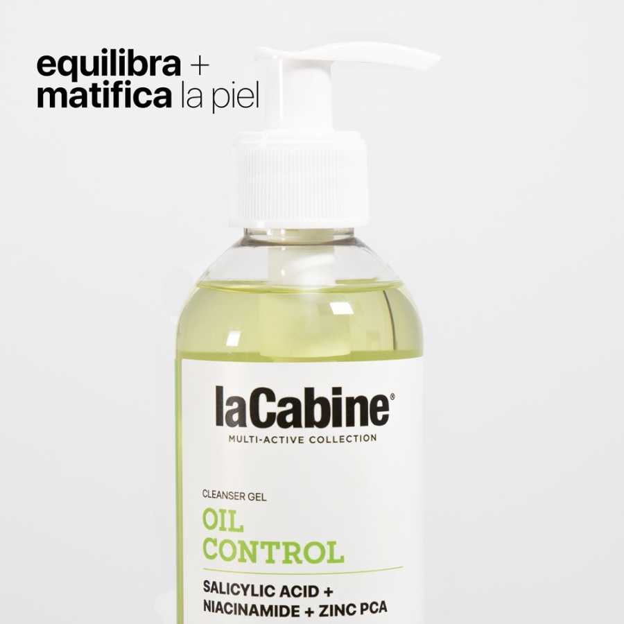 LA CABINE OIL CONTROL PRO GEL 250ML – GEL NETTOYANT PURIFIANT
