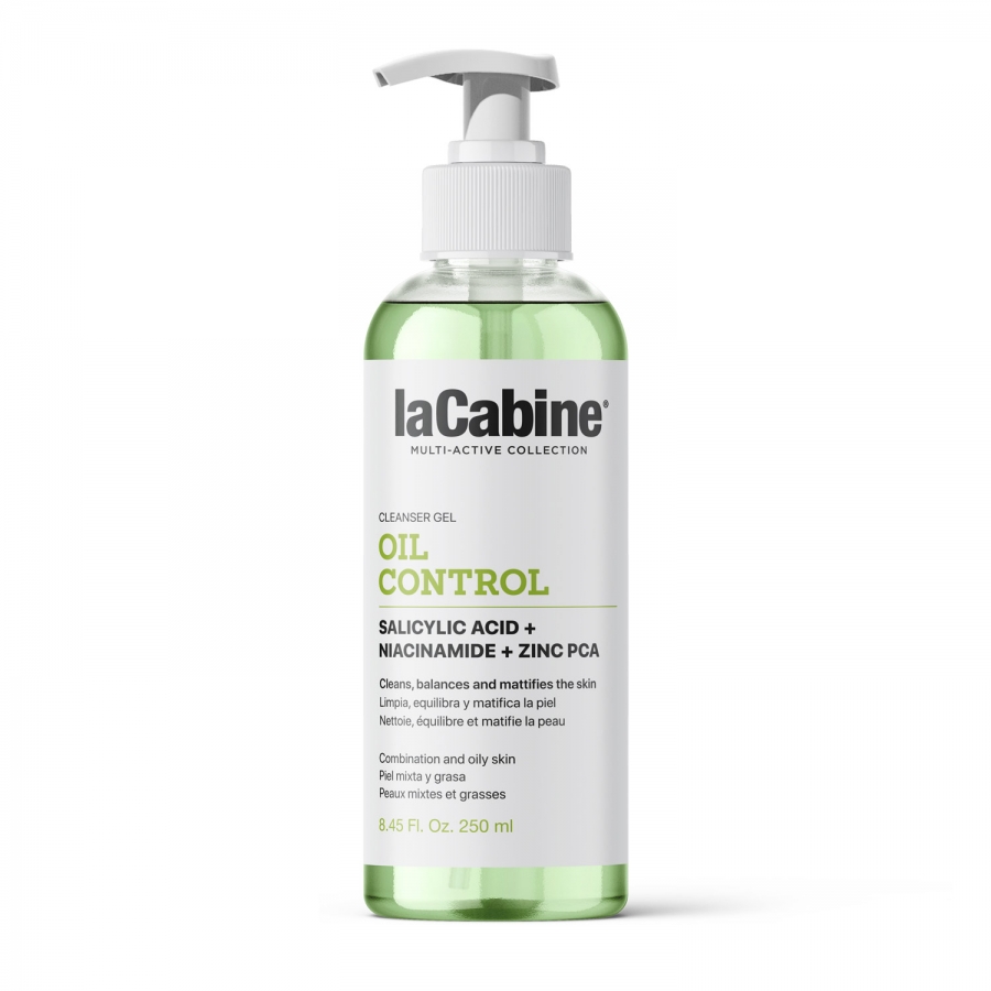 LA CABINE OIL CONTROL PRO GEL 250ML – GEL NETTOYANT PURIFIANT