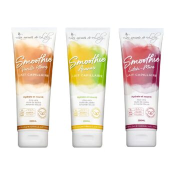 LES SECRETS DE LOLY SMOOTHIE ANANAS LAIT SANS RINCAGE NOURRISSANT 250ML