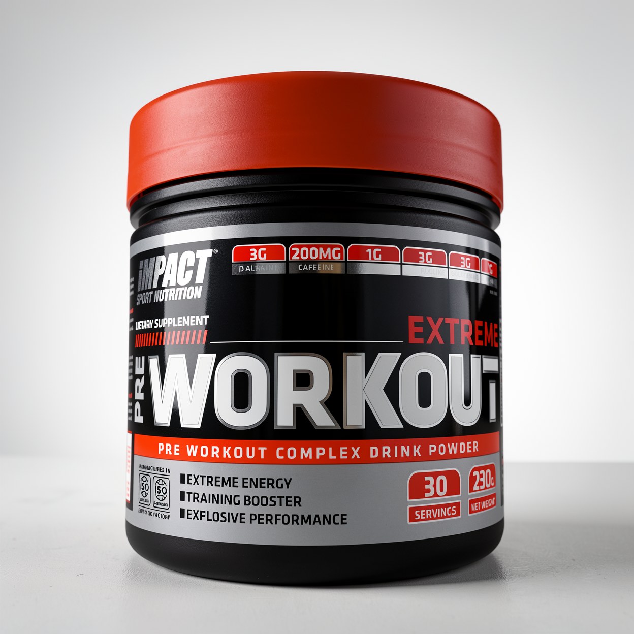 IMPACT NUTRITION EXTREME PRE WORKOUT