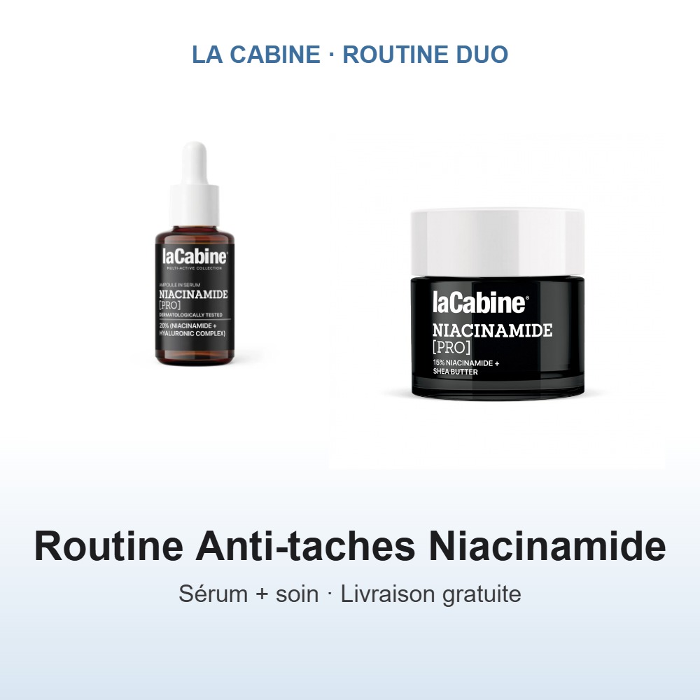 Routine Anti-taches Niacinamide La Cabine