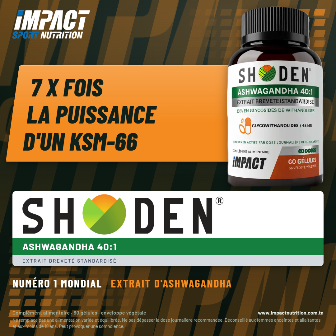 IMPACT NUTRITION ASHWAGANDHA 35% - SHODEN®