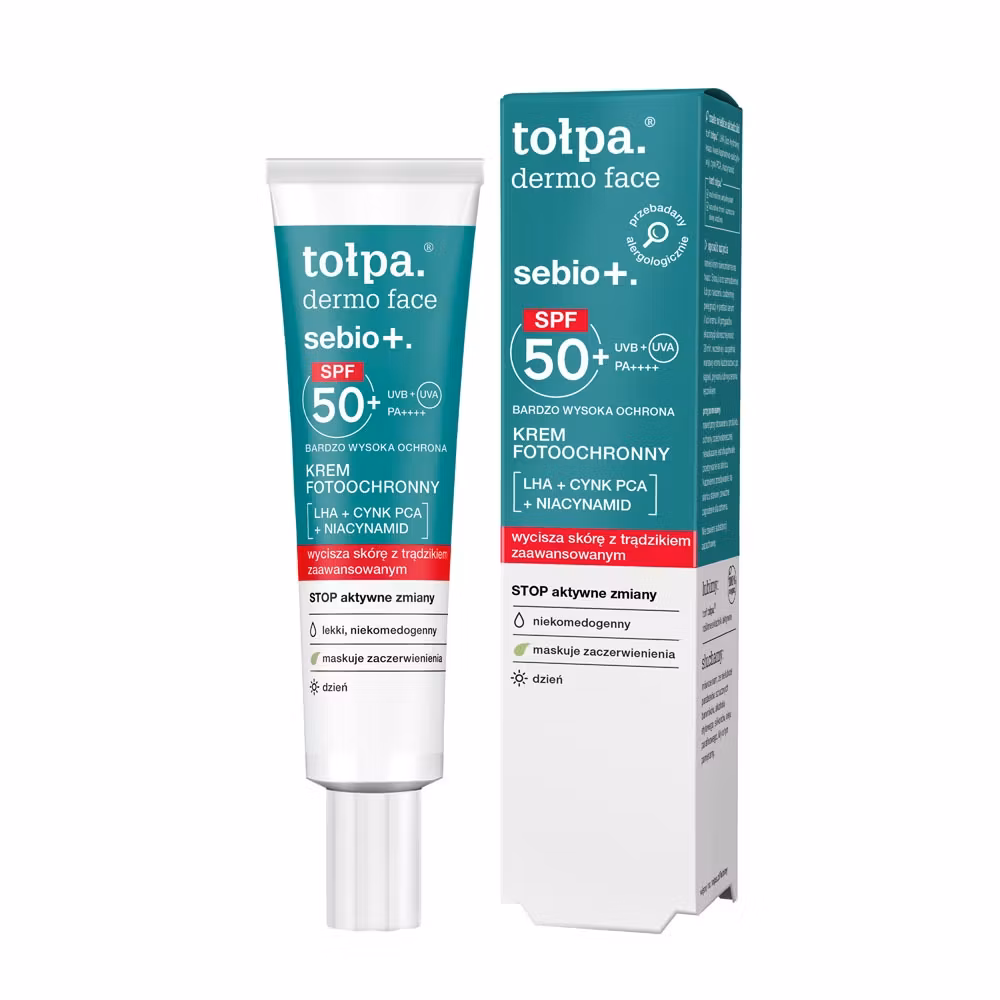 TOLPA DERMO FACE SEBIO ECRAN CREME PHOTOPROTECTRICE SPF50 40ML